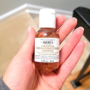 Kiehls calendula herbal extract toner alcohol free trial mini size